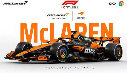 Poster Formula1 Mclaren Mastercard F1 Team F066 21cm X 30cm Cadru Lemn Natural Bej 71702pd158752f55316