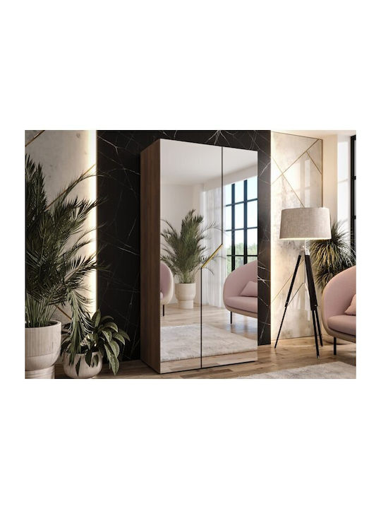 Hartford 600 Double Door Wardrobe with Mirror G...