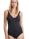 Black One Piece Swimsuit