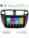 Bizzar Sistem Audio Auto pentru Honda Civic 1995-2001 Bluetooth USB Wi-Fi GPS Apple CarPlay Android Auto cu Ecran Tactil 9"