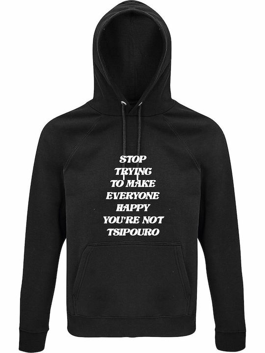 Hoodie Organic Unisex " Stop Trying To Make Eve...
