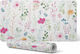 Laptop Mouse Pad Vintage Flower Pattern 90x45 cm