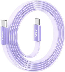 Remax Равен кабел USB-C мъжки - USB-C 65W PD Ли...