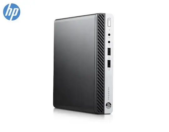 HP 400 G5 DM Überarbeitet Grade A (Kern i7-9700T/8GB/256GB SSD/Windows 11 Startseite)