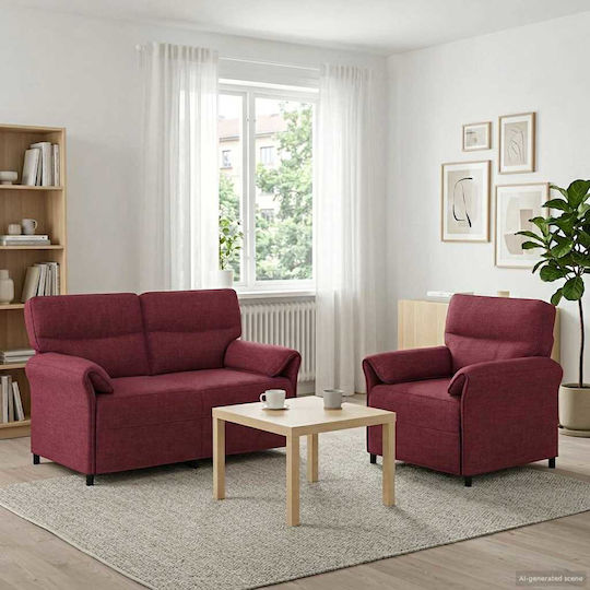 vidaXL Wohnzimmermöbel-Set Offenes 2-Sitzer & Sessel