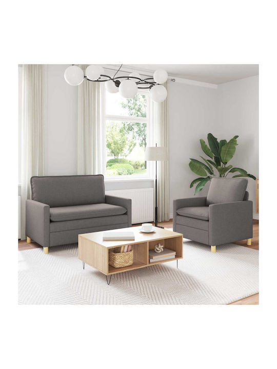 vidaXL Wohnzimmermöbel-Set 2-Sitzer & Sessel