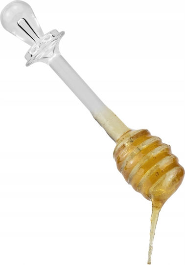 Bimberek Lingură De Miere Din Plastic Maro