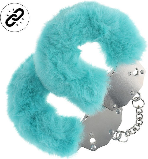 Shots Heavy Duty Handcuffs in Turquoise Color
