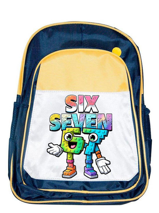 Kindergarten Schulranzen Six-seven Dunkelblauer...