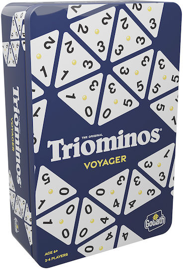 Επιτραπέζιο Παιχνίδι Triominos για 2-4 Παίκτες 6+ Ετών (EN) Goliath