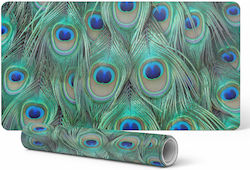 Protective Desk Pad Keyboard Mouse Pad Peacock ...