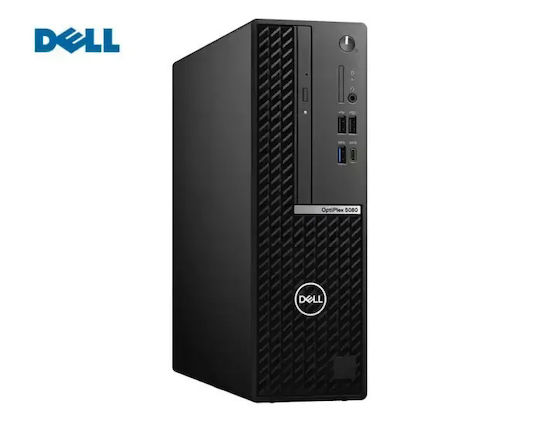 Dell 5080 SFF ODD Überarbeiteter Grade A (Kern i5-10500/8GB/256GB SSD/Windows 11 Startseite)
