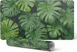 Vinyl Work Protective Mat Monstera Sheets 100x5...