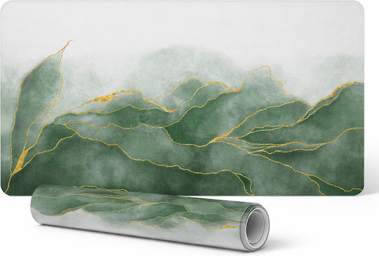 Schreibtischunterlagen Schutzmatte Grün Art Waves 120x60 cm