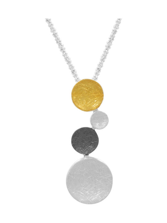 Bizoutaki Necklace From Black Silver