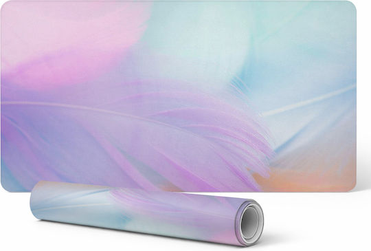 Robustes Rutschfestes Schreibtischunterlagen Pastell Flügel 120x60 cm