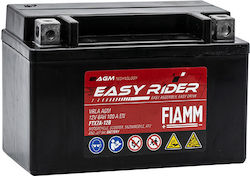 Motorradbatterie Fiamm Easy Rider Vrla AGM 12V 6Ah 100A – Ftx7a-12b Ytx7abs A+