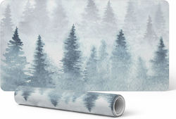 Elegant Decorative Desk Rug Watercolor Mist For...