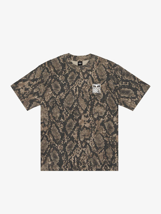 Obey Obey Eyes T-shirt Snake Skin 168024445-SNK