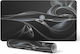 Desk Block For Office Graphists Artists Abstract Wave 120x60 Cm