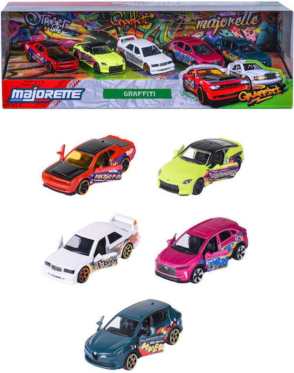Majorette Spielzeugautos & Rennstrecken Graffiti 5er Pack 1:64