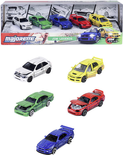 Majorette Αυτοκινητάκι JDM LEGENDS 5-PACK 1:64 8504105000 1:64
