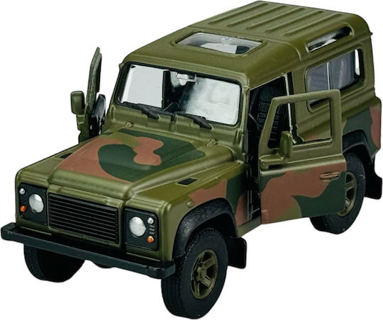Welly Land Rover Defender Spielzeugauto 1:34 Militär