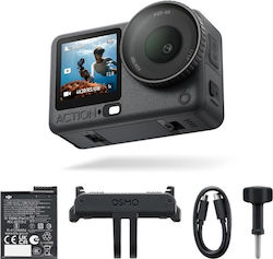 DJI Osmo Action 6 50GB Action Camera 4K Ultra HD Essential Combo with 2.5" Touch Screen and Wi-Fi Black