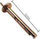Metallische Schraubanker Pritschen 4Stücke Ep-40089 Rl16779