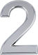 Πινακίδα με Αριθμό 2 12cm 204926
