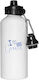 Water Bottle Greece 500ml White