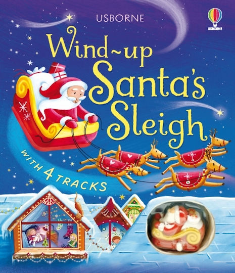 Wind-up Santa's Sleigh - Usborne Publishing Ltd - Board Book