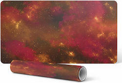 Vinyl Desk Pad Elegant Cosmic Nebula Print 100x...