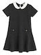 Kinderkleid Kurzärmelig Schwarz
