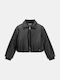 Kids Bomber Short Black