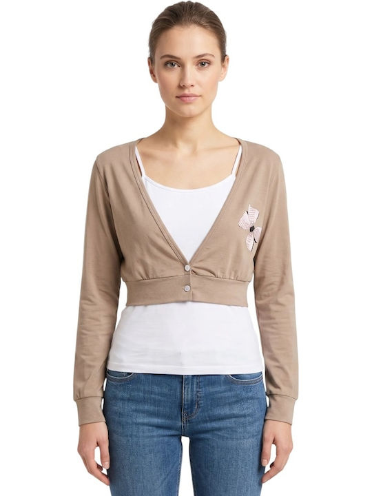Snelly Brown Women's Bolero 64733_Mocha