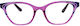 Frog Optical Reading Glasses +2.00 in Purple Colour