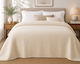 Blanc de Blanc Single Hotel Blanket Pique Beige 170x250cm