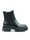 Leather Women's Chelsea Ankle Boots Black