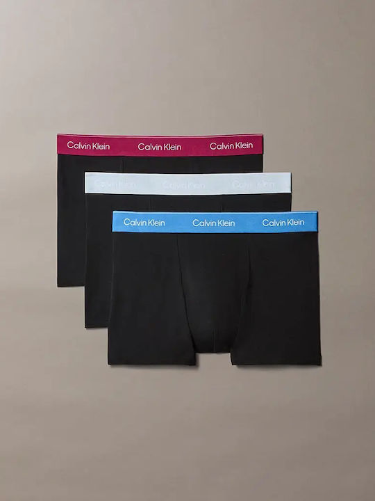 Calvin Klein Boxeri pentru bărbați Negru 3Pack