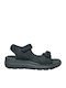 Sommer Damenplattformen Schwarz GY-07516-1-3