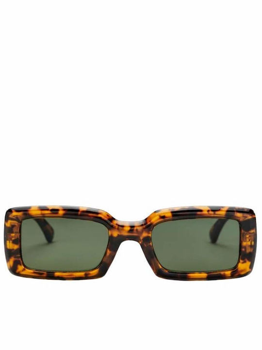 Chpo Unisex Sunglasses With Brown Tartaruga Fra...