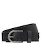 Men's Leather Belt Black