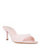 Mules In Patent Leather With High Heel In Pink Colour