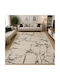 Non-Slip Rectangular Grey Rug 120x180cm