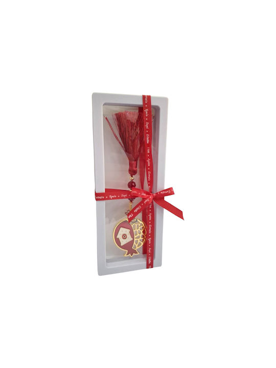 Kalliopi Silver Tabletop New Year's Lucky Charm Pomegranate Gold 2027