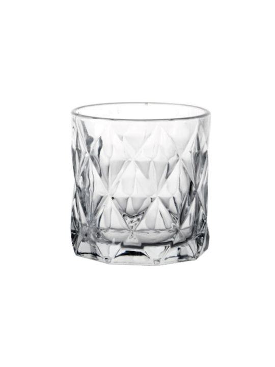 TnS Triangle Set Whiskey Glasses from Glass 370ml 6pcs