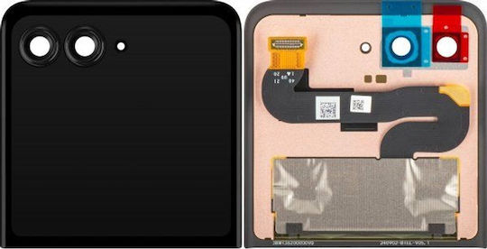 Motorola Ecran Cu Mecanism Tactil Și Cu Ramă Pentru Razr 70 Negru