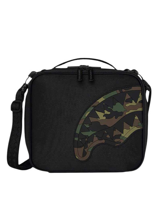 Geantă de umăr / crossbody pentru bărbați Neagră