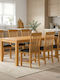 Kitchen Table with 6 Chairs 100x100cm
